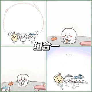吉伊卡哇 chiikawa 烏薩奇兔兔 哈契瓦樂小八貓 新款吉伊卡哇便利貼 爆款可愛高顔值便簽 便條 文具 便簽 記事本