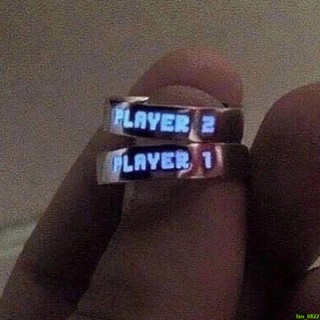 韓版情侶對戒 開口可調節 銀戒指 情侶戒指 手環指環男女巴西愛情遊戲PLAYER情侶男女一對戒指s925銀夜光sempr