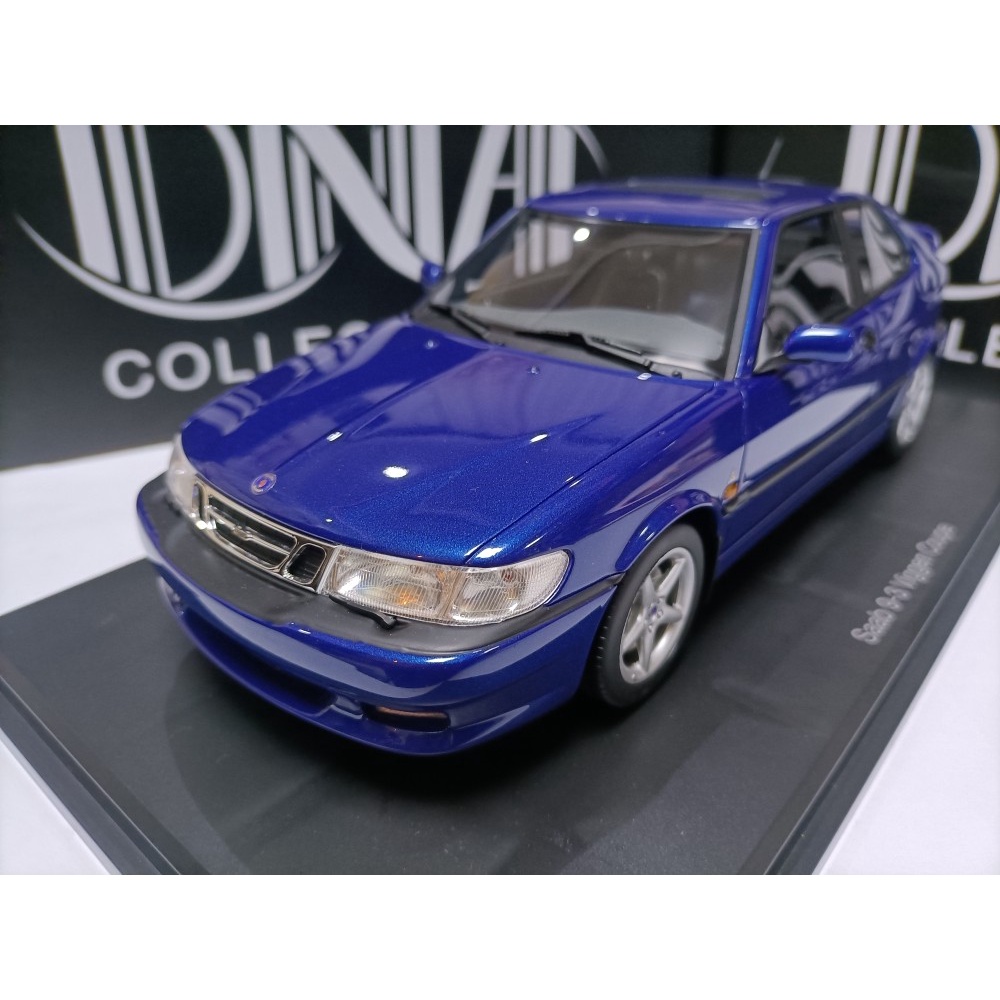 DNA 1 18 薩博紳寶雙門轎跑車模型Saab 9-3 Viggen Coupe 2000 藍