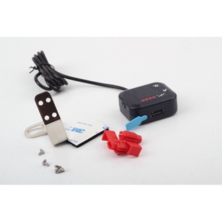 機車配件KOSO電壓表溫度表USB三合一電動車手機充電器12V改裝