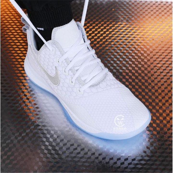 【满额免運】NIKE LEBRON WITNESS III EP 運動鞋 籃球鞋 男鞋 氣墊耐磨白銀-AO4432-10