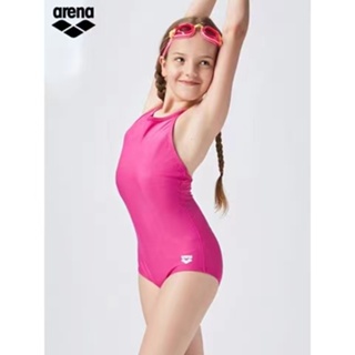 游泳衣女童 連體三角訓練運動泳衣 女童泳衣 兒童泳裝經典