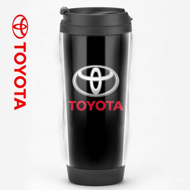 💥汽車館💥豐田Toyota 汽車客製化杯子 禮品 贈品 紀念品 交車禮 車標標誌水杯 車載馬剋杯 水杯