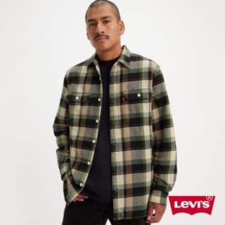 Levis 傑克森工裝襯衫 / 經典格紋 / 綠 男款 19573-0217 熱賣單品