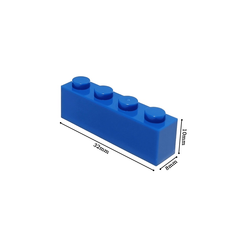 兼容樂高3010小顆粒積木基礎塊按斤稱重配件散裝零件厚磚1X4補件