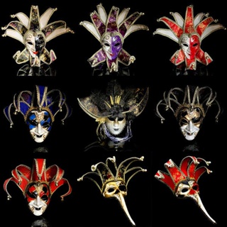 威尼斯面具全臉cos古風性感中國風派對假面舞會情趣眼罩面具道具