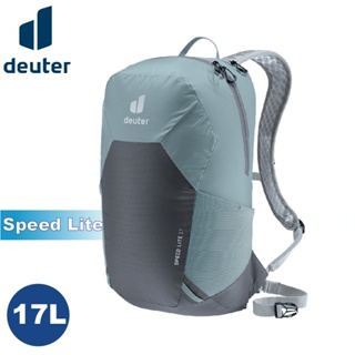 【Deuter 德國 17L SPEED LITE 超輕量旅遊背包《深灰/黑》】3410122/戶外休閒包/登山包