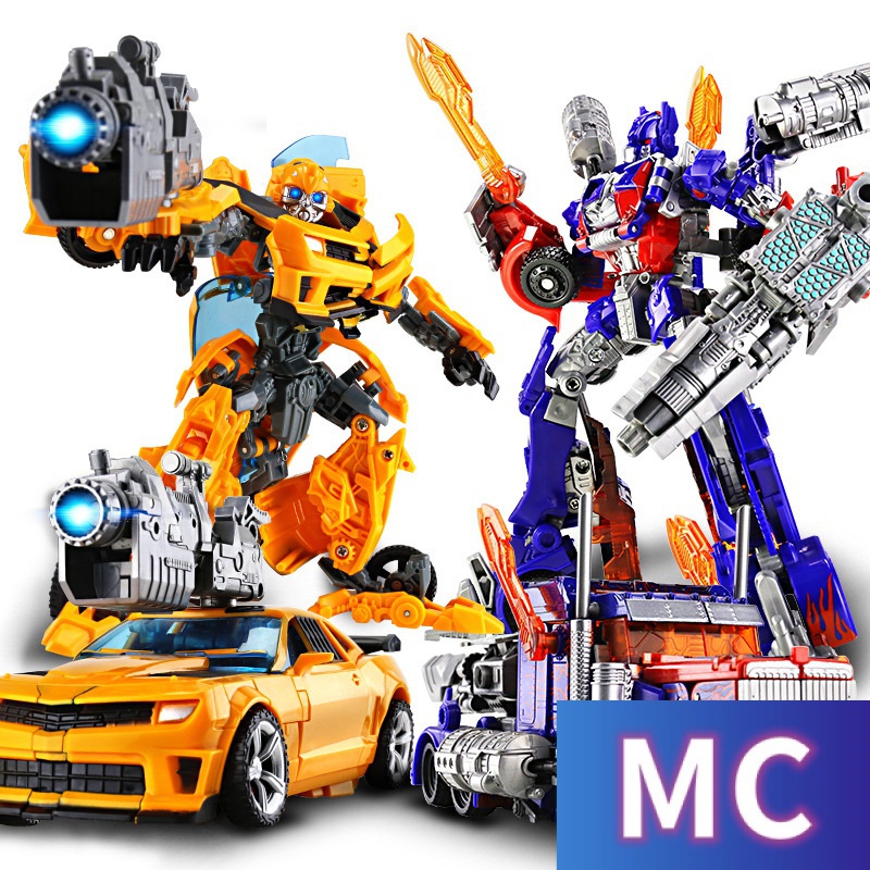 MC潮玩城 變形玩具金剛5模型汽車機器人大黃蜂恐龍手辦兒童禮物 機器人 變形機器人 機器人模型 變形金剛