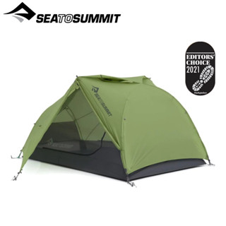 【Sea to Summit 澳洲 Telos 羽量挑高3人雙門星空帳《綠》】STSATS2040/登山帳/露營帳篷
