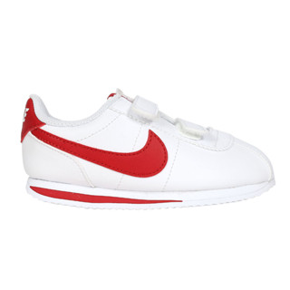NIKE CORTEZ BASIC SL (TDV) 女小童運動鞋運動鞋(「904769-101」 白紅