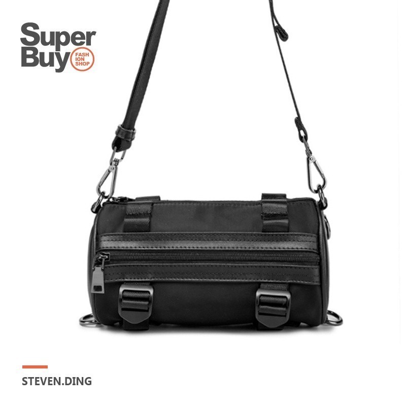 【Superbuy】圓筒包/水桶包/郵差包 防水斜跨包/側肩包/單肩包/側背包/防盜運動健身包包/街頭嘻哈包 斜包/側包