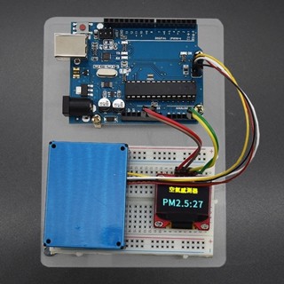 iCShop Arduino PM2.5 空氣品質感測 DIY 套件包 UNO R3 溫溼度