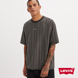 Levis 短袖T恤 / Baby TAB LOGO / 橫條紋寬鬆休閒 男款 A6370-0003 人氣新品