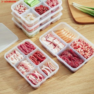 食品級 冰箱食物保鮮盒 日本 冰箱收納盒 分裝 凍肉保鮮盒 食品級 分格盒子 冷凍 隔一週備菜神器