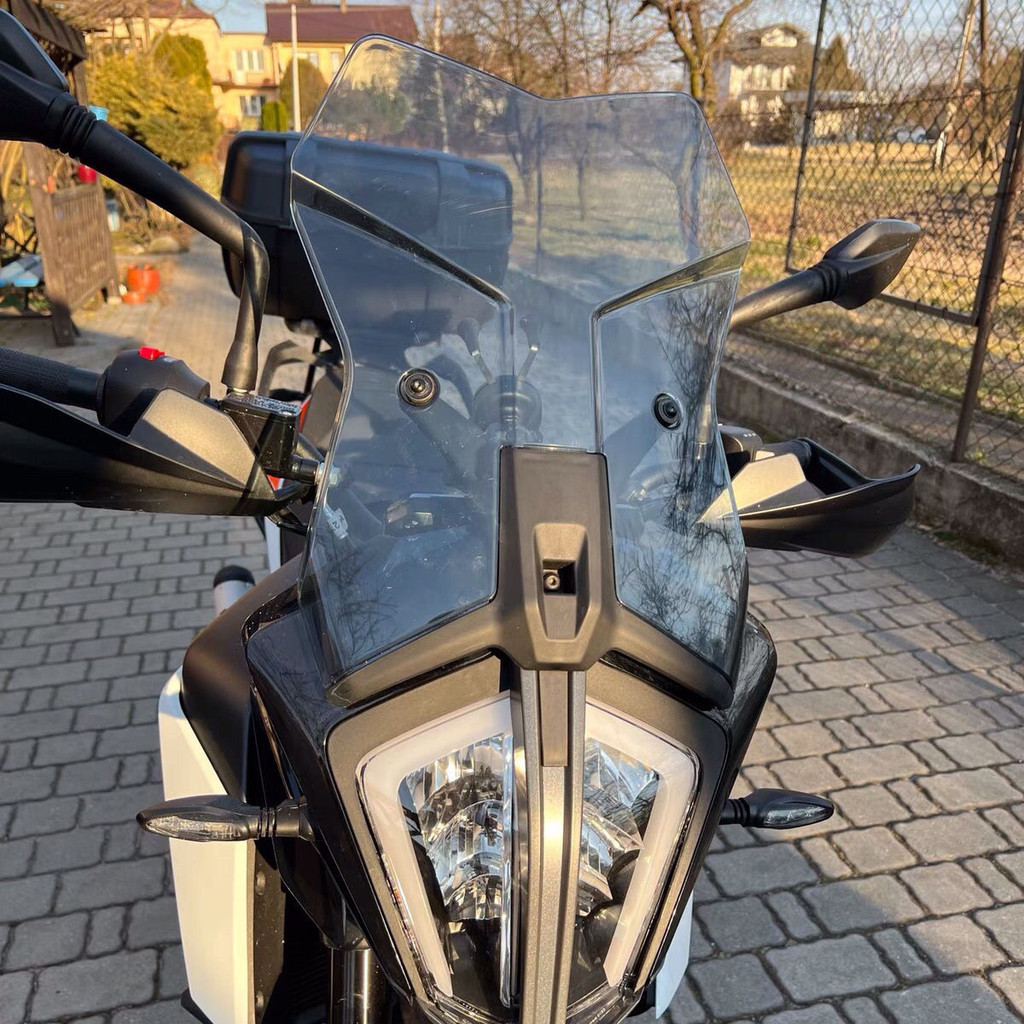 ✨LoneRider品質精選✨適用 KTM 390 ADV 20-24 改裝摩托車加高 前風擋 擋風玻璃 擋風鏡