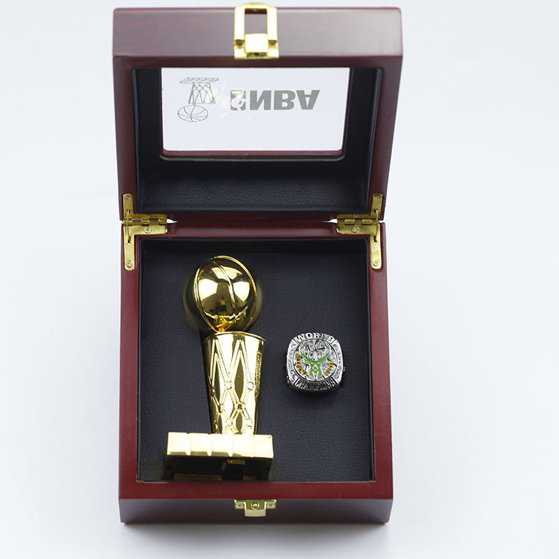 籃球 周邊 NBA 2021 1971 密爾沃基雄鹿 籃球總冠軍戒指 復古收藏 生日禮物