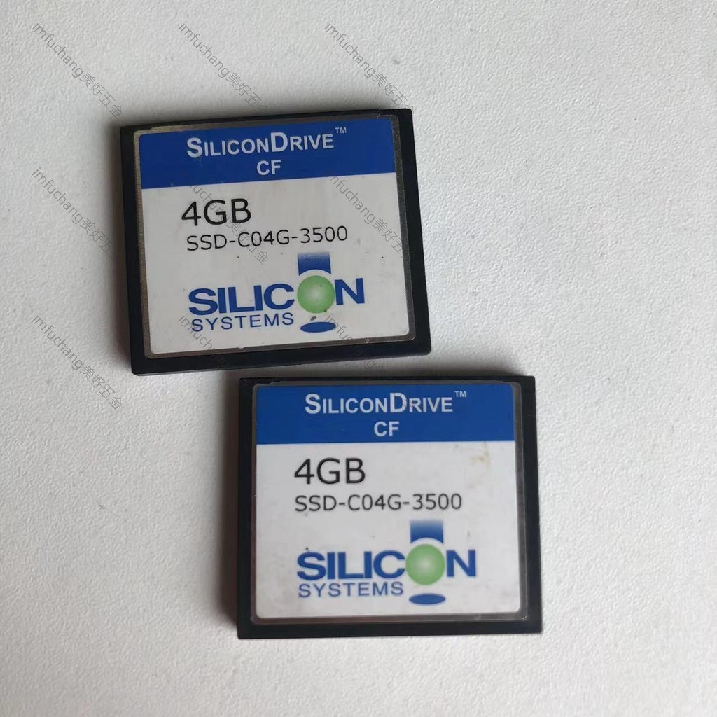 【記憶卡】原裝Silicon Drive CF卡 4G工業級4GB醫療設備數控機床電梯發那科/美好五金