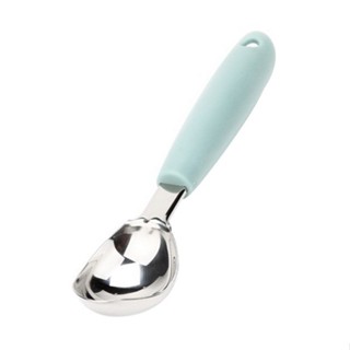 台灣現貨 歐洲《Luigi Ferrero》Norsk匙型冰淇淋杓(粉藍) | 挖球器 挖球杓 挖冰勺 水果挖勺