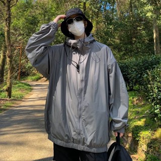 戶外外套男女 款冰絲涼感 防曬服 日系 街頭 防紫外線釣魚防風衣 外套男女 薄款外套 情侶外套 開衫外套 男女外套休閒