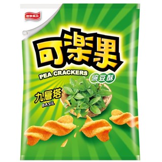 可樂果豌豆酥九層塔口味48g (整箱才出貨)【合迷雅旗艦館】