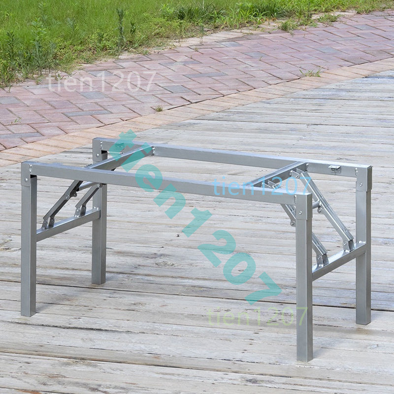 長方形桌子腿支架 餐桌腳架 簡易折疊桌腿支架 好品質 金屬桌架 鐵桌腳架🎉tien1207