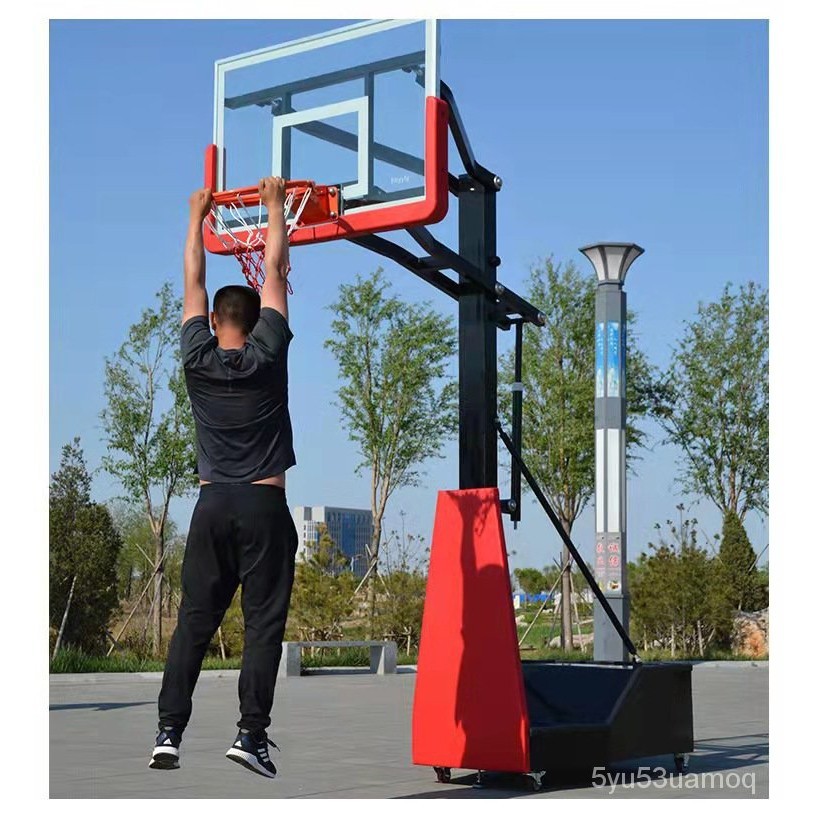 【廠傢直銷】青少年籃球架成人傢用戶外比賽訓練專業兒童標準籃框可陞降移動式