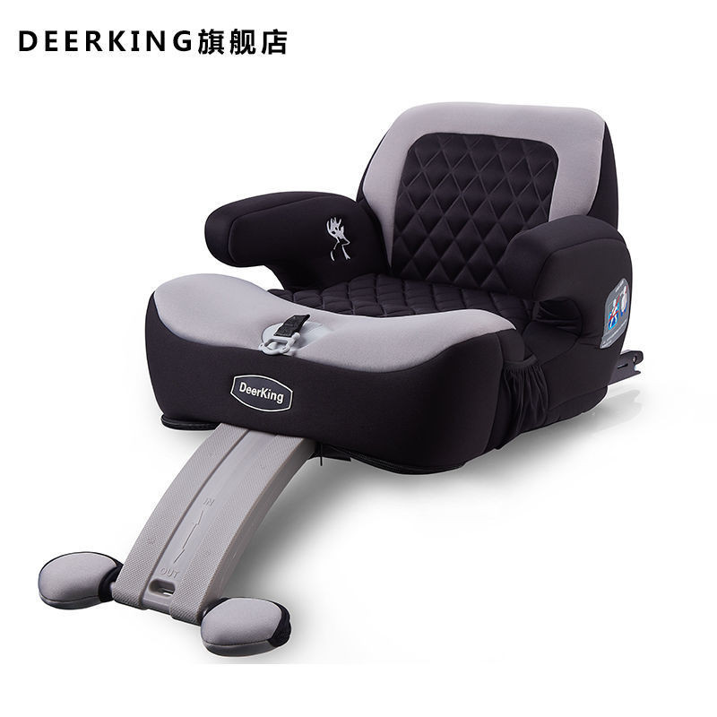 deerKing兒童安全座椅汽車通用增高墊3-12歲大童寶寶車載簡易坐墊[美馨精品旗艦店]