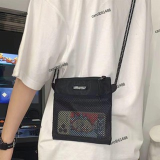 出國防盜證件包 旅行錢包 掛脖包斜挎包男ins潮小包原宿帆布單肩包文藝男學生潮流韓版街頭包包女頸掛包