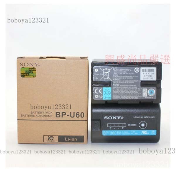 【台灣優選】索尼SONY BP-U60電池X280/FX6-9/Z280-190/FS5/EX1R攝像機BP-U60兼容