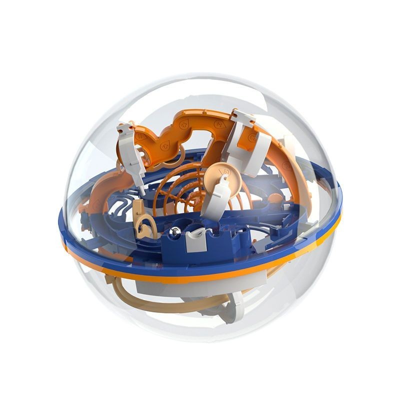 元氣精選✨ 大號3D立體迷宮球智力球88-299關迷宮益智旋轉走珠兒童玩具