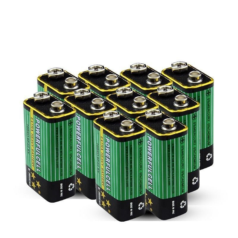 9v電池 方塊電池 9v 電池 充電器無線話筒麥克風6F22九伏儀器儀表家用萬能表方塊 電池
