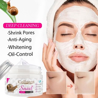 Snail Collagen Facial Mask Mud Moisturizing Skin Oil Control