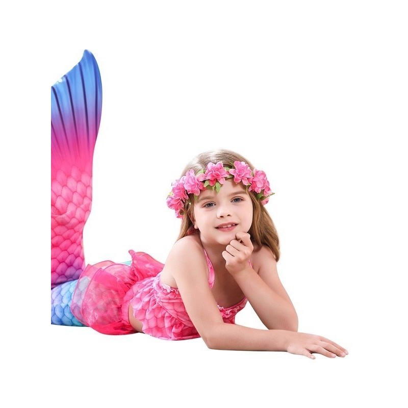 【現貨速發】 ️台灣現貨️（泳裝不含腳蹼）兒童美人魚泳衣 美人魚尾巴 女童泳衣 美人魚泳裝 小美人魚造型裝扮 生日禮物