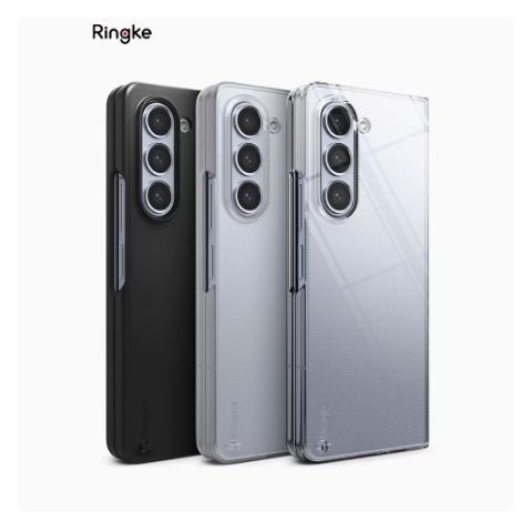 Zfold5手機殼韓國Ringke適用三星Z Fold 5超薄保護套fold5可掛繩硬殼w24透明