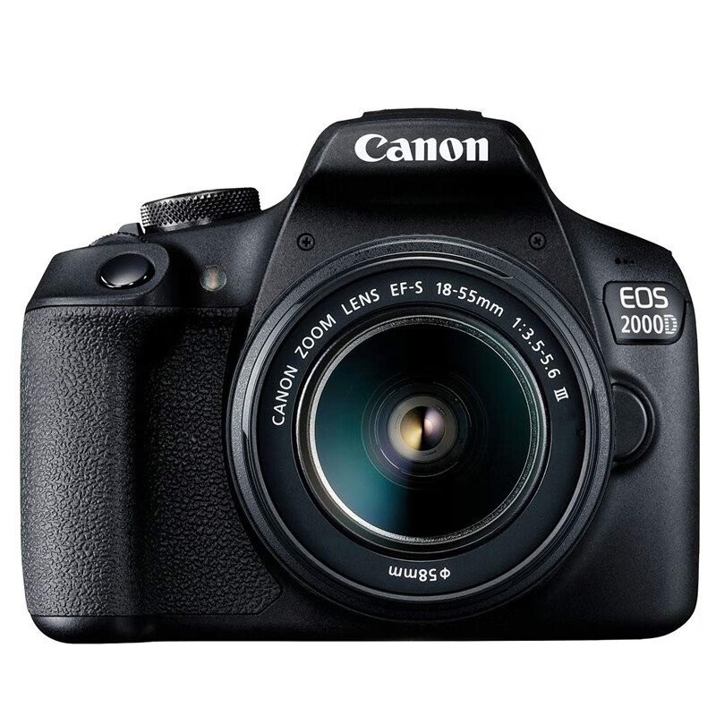 佳*能EOS 2000D 單反數碼相機+18-55mm III鏡頭 APS-C畵幅 高清照相機