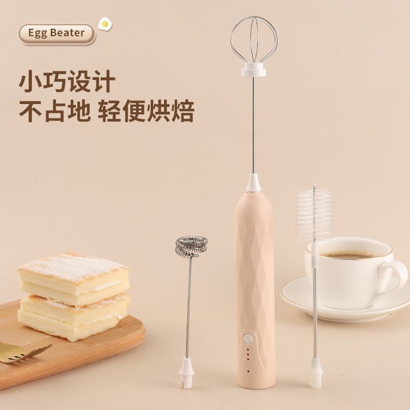 🌟台灣熱銷🌹電動打蛋器家用小型打奶油攪拌棒攪蛋器蛋糕攪拌器手持式打發神器