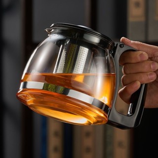 煮茶壺 玻璃水壺 玻璃泡茶壺 花茶壺組 泡茶水壺 玻璃茶壺傢用泡茶壺耐熱茶具套裝水壺大容量茶水分離花茶過濾衝茶