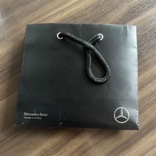 賓士Benz黑色小紙袋 小禮袋 小提袋
