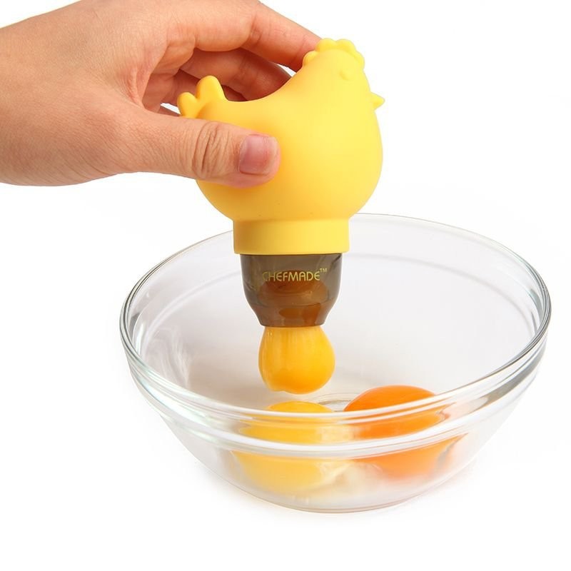 優選好物✨鷄蛋分蛋器 蛋清蛋黃分離器 吸蛋器 蛋清液分離器 創意烘焙工具