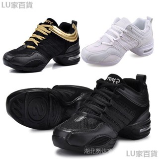 舞鞋 拉丁舞鞋 舞蹈鞋 健身 跳舞 布 廣場舞 跳舞 增高女舞蹈 現代舞軟底 氣墊 透氣 網面 運動 女 女士 健身舞
