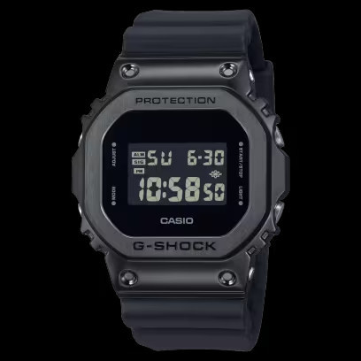 3月上新★CASIO G Shock GM-5600 UB-1JF GM-5600 UB-1 石英長壽命電池樹脂錶帶手錶