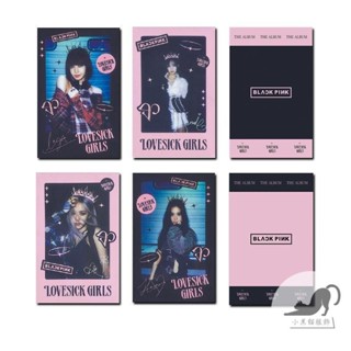黑貓 Blackpink粉墨專輯小卡Pre-Order Blackpink特典卡小卡片官方同款
