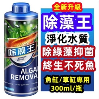 ♛正品質保 ✅除藻王 淨水劑 魚缸除藻劑 瘋狂水草 綠藻去苔劑 青苔魚缸清理神器 綠水褐藻 絲黑毛藻