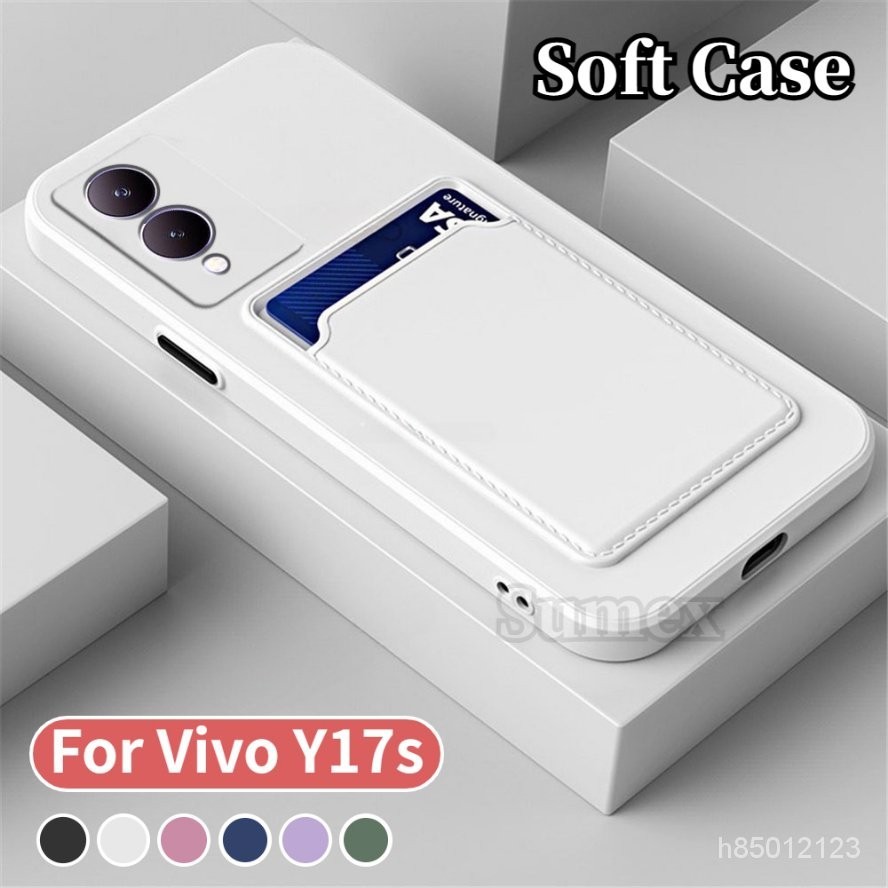 適用於 VIVO Y17s 手機殼手機後蓋卡槽錢包保護套 Vivoy17s Vevo Y17 S Y 17S 202 C