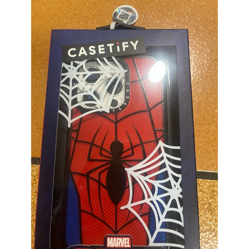 （現貨免運）CASETiFY 蜘蛛人 Spider-Man iphone15 pro 手機殼 二手