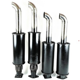☆促銷☆裝載機消聲器 排氣筒筒 柴油機消聲器 全套排氣管消音超靜音排