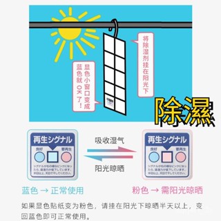 【桃園出貨】日本乾燥劑可循環使用室內除潮幹燥劑衣櫃可掛式吸濕吸水除濕劑衣物