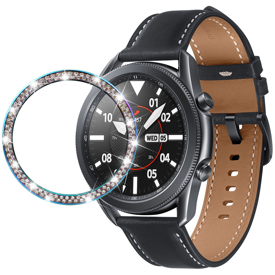 ✁雙排鑽錶圈 適用三星Galaxy watch3 41mm 45mm Galaxy Watch42mm46mm手錶刻度