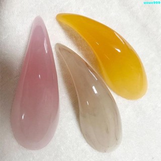 【刮痧板】樹脂蜜蠟刮痧器多色牛角勺按摩腿部頸部刮痧片足底按摩棒撥筋棒