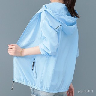 【胖丫女裝】大尺碼女裝 防曬衣服女夏季新款短款休閒薄款春秋外套網紅百搭防紫外綫潮